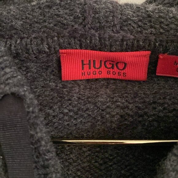 Hugo Boss Wool Vest Zip Up w/ Hood - Picture 3 of 7